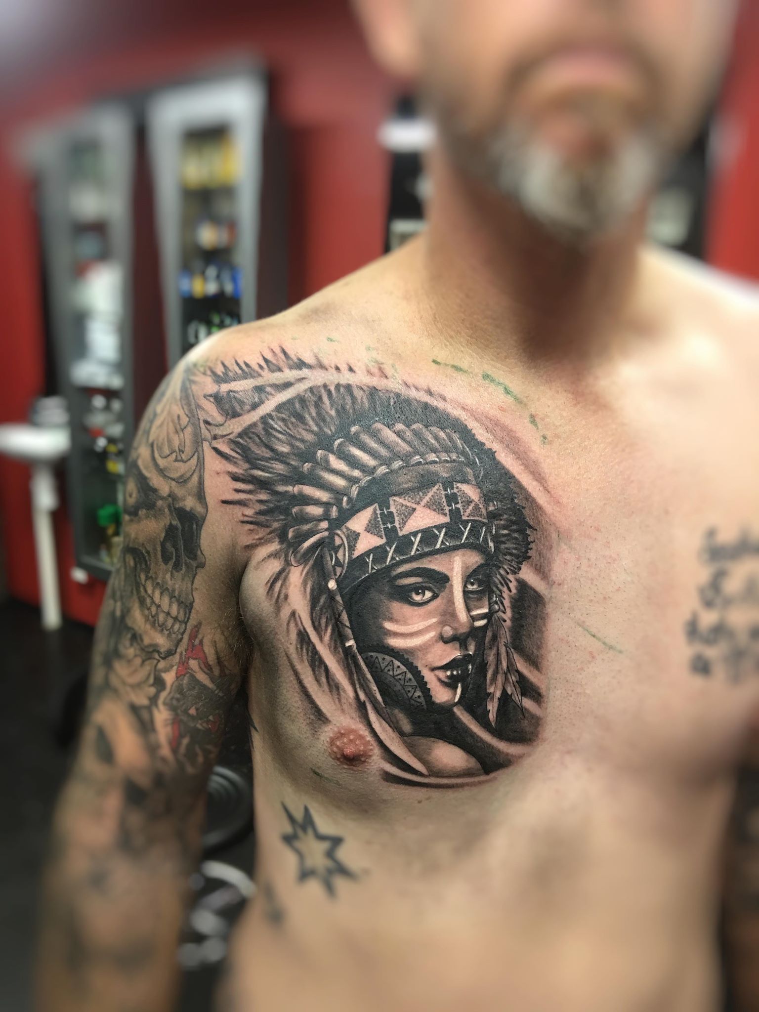Black and grey realism tattoos by Balaclava Ink Tattoo Artists in Brisbane